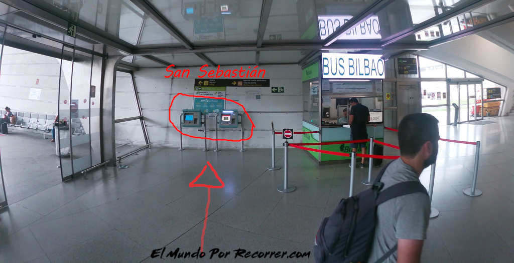 Cómo llegar desde el Aeropuerto de Bilbao a San Sebastián San